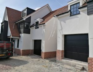Great to be part of this new garage door project…
