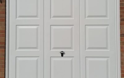 Steel Georgian garage door