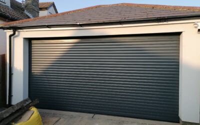 Remote Controlled and Voice Activation Roller Garage Door