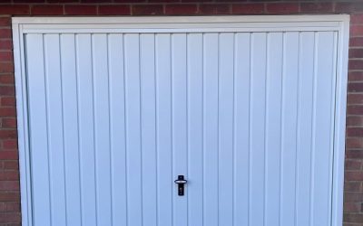 New Vertical Canopy Steel Framed Garage Door