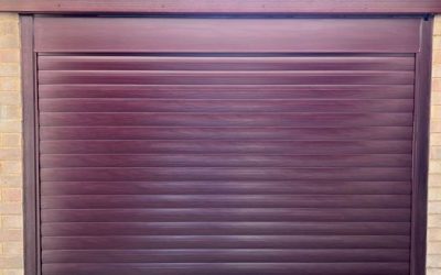 Rosewood T77 Roller Garage Door