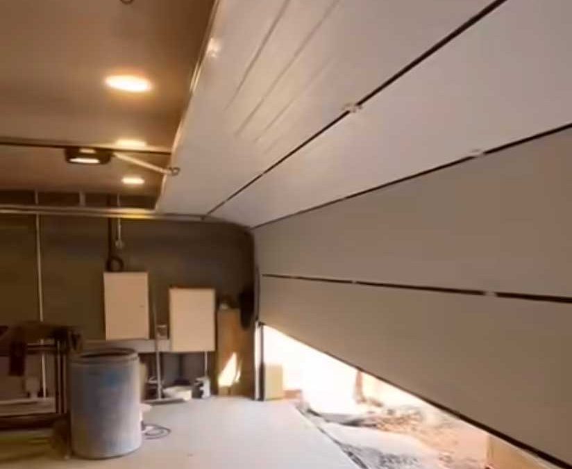 Large Sectional Garage Door